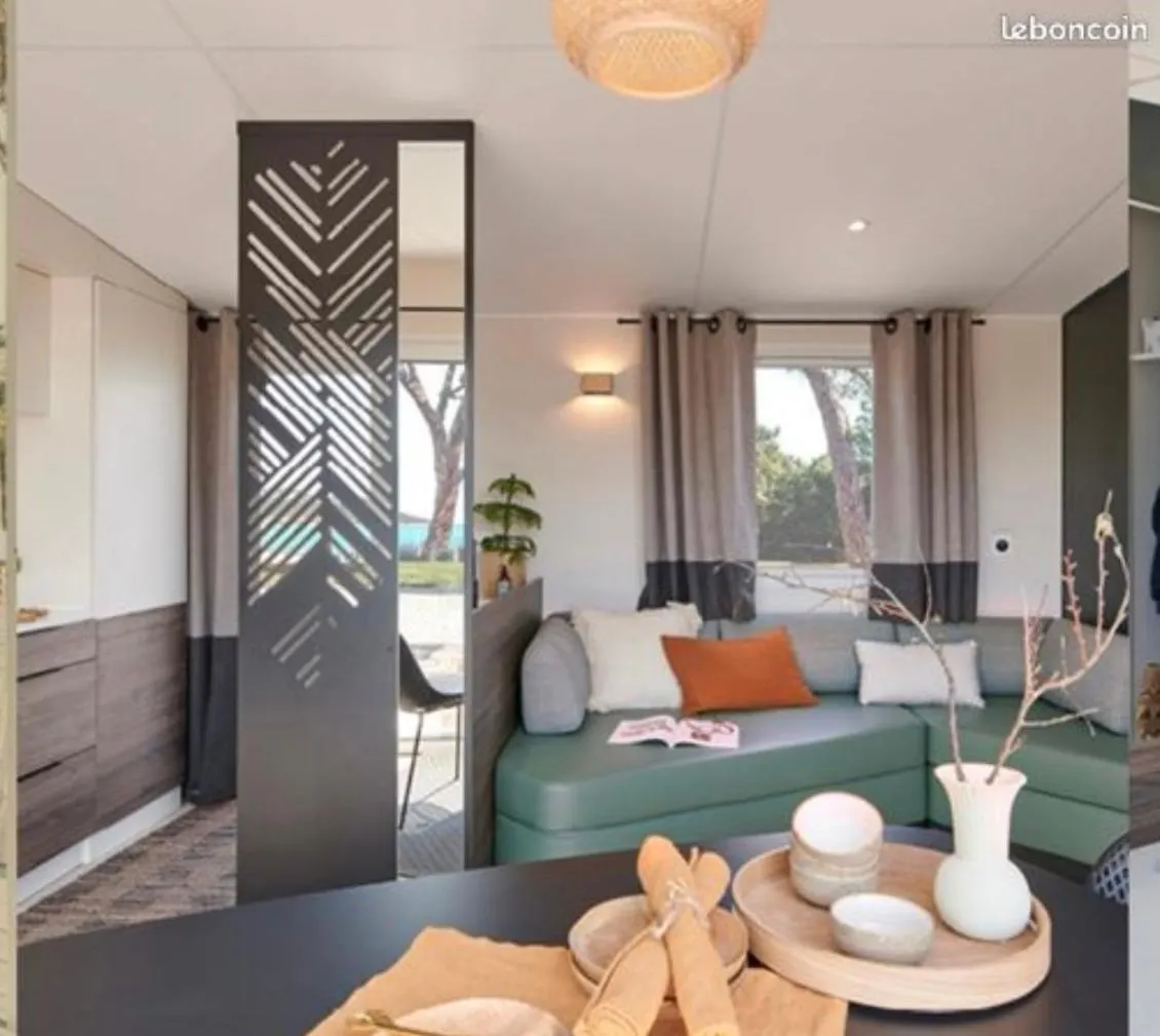 Camping Mobilhome Neuf Domaine 4 Etoiles Ile D'Or Terrasse Et Jacuzzi Prive Vue Mer Exceptionnelle Saint-Raphaël Frankrike
